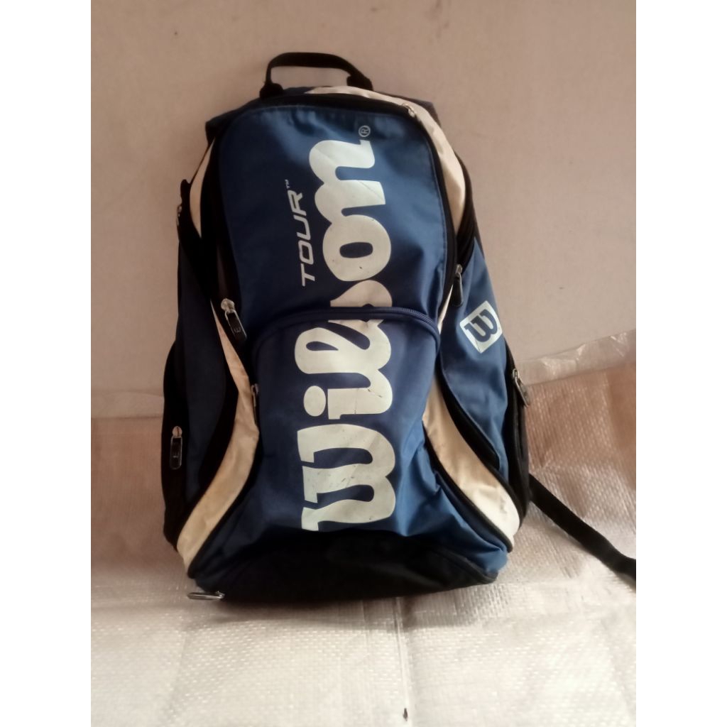 TAS RAKET TENIS BACKPACK WILSON TOUR ORIGINAL SECOND