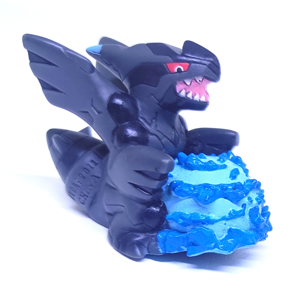 Pokemon BANDAI Kids Kimewaza Figure - Zekrom "Fusion Bolt" (Pajangan / Finger Doll / JP Rare)