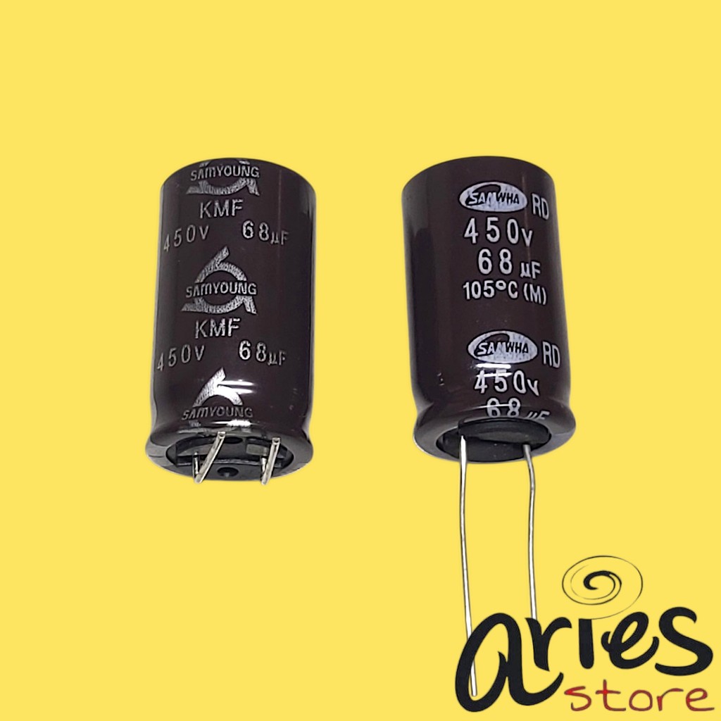 ELCO 68uf 450v ORIGINAL 68uf 450 volt