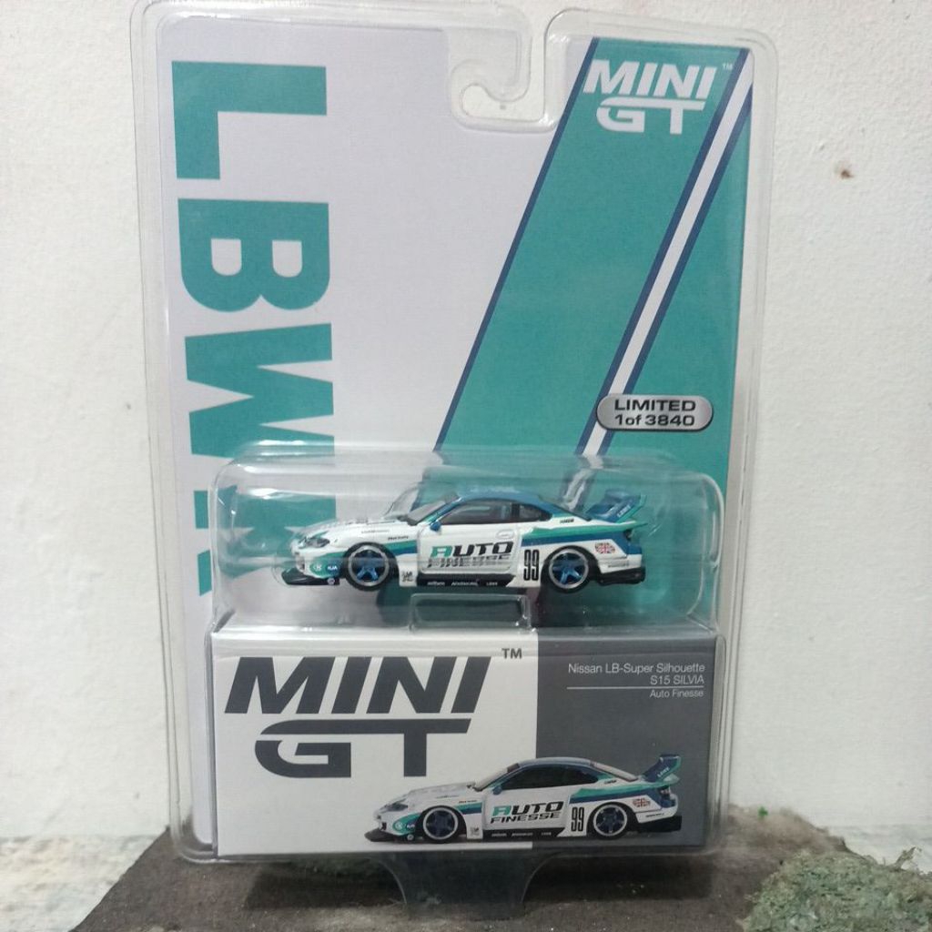 Mini GT#490 Nissan LB-Super Silhouette S15 SILVIA Auto Finesse (Blister)
