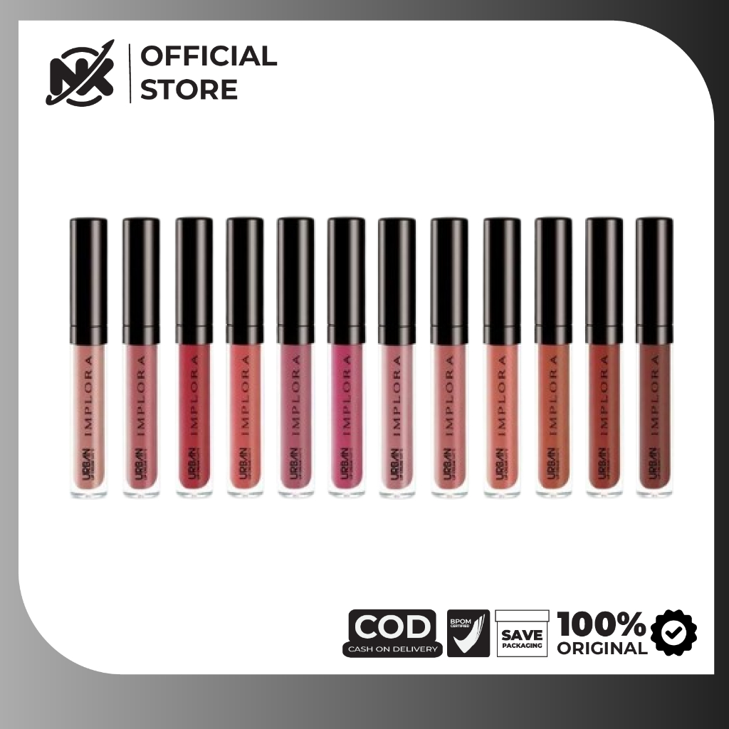 Implora Urban Lip Cream Matte All Shade