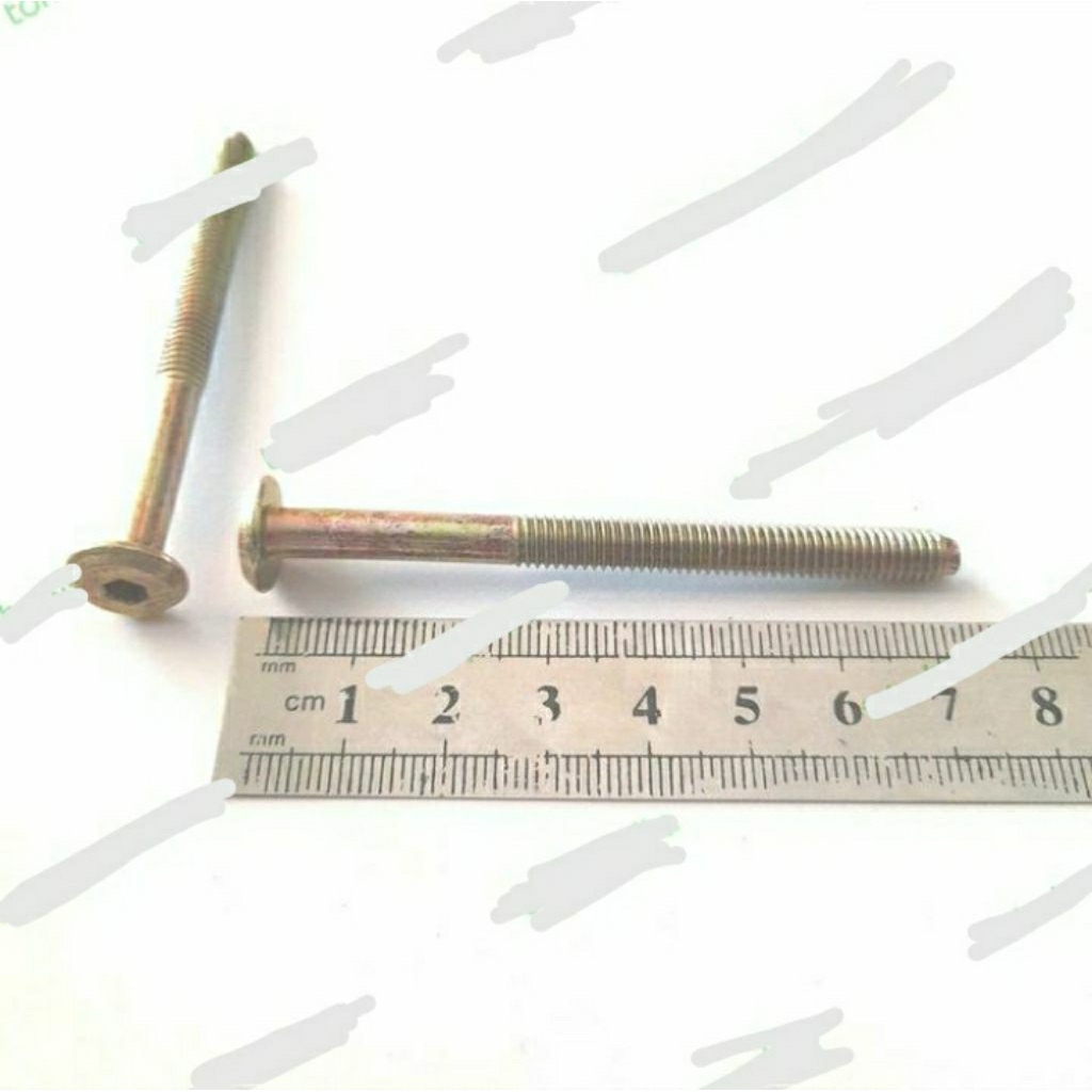 Baut JCBC + M6×70 Knock Down