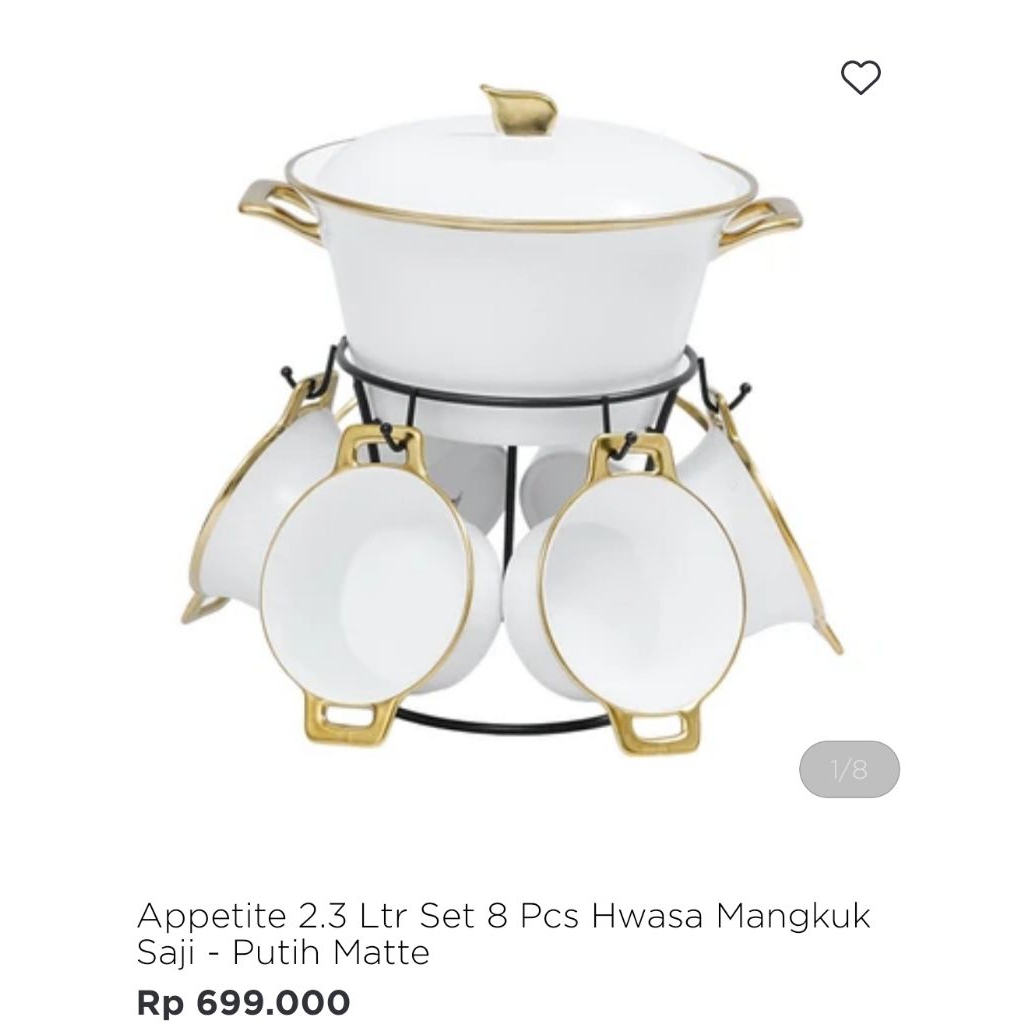 Informa serving wadah saji alby prasmanan set mewah