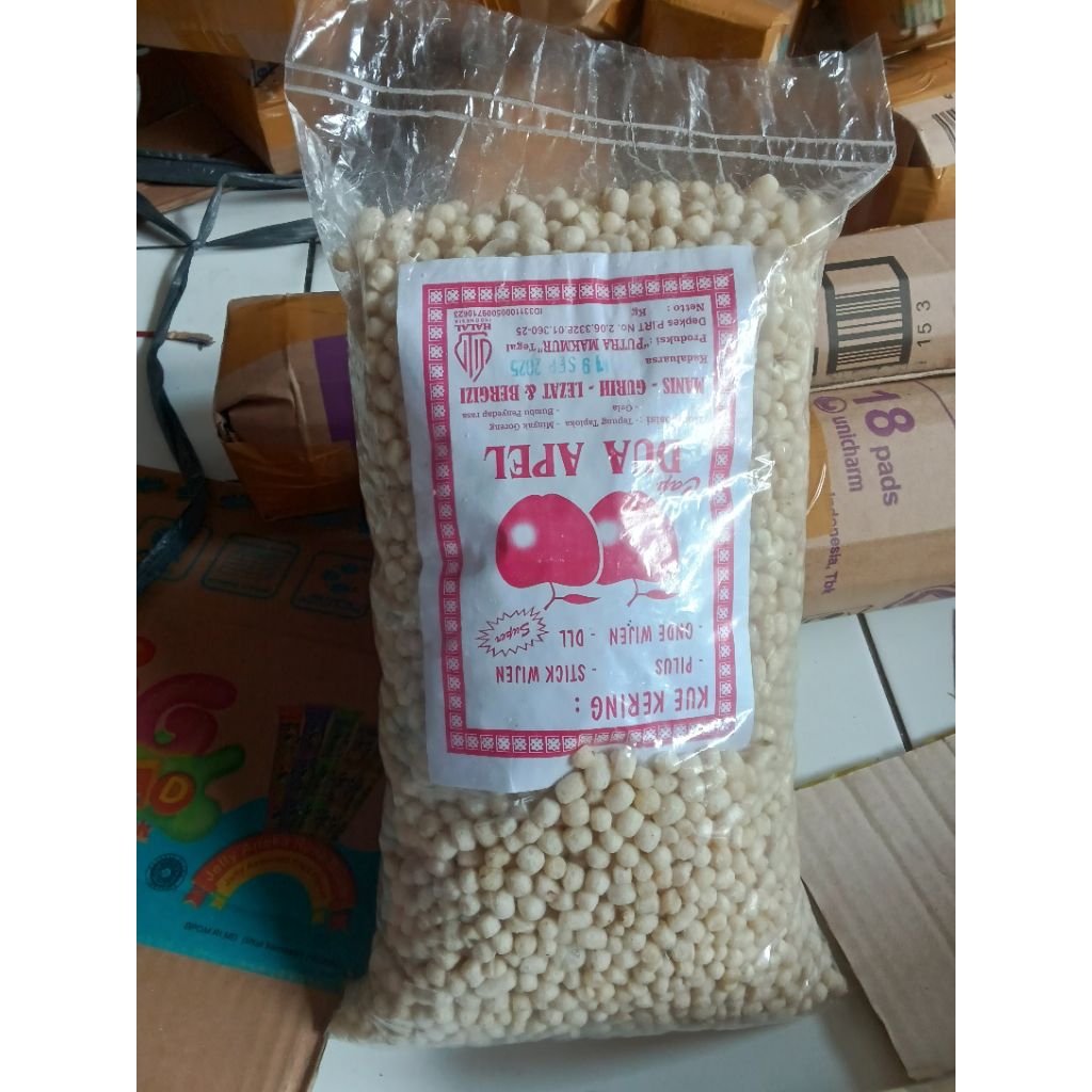 

pilus kletuk butiran kecil 1kg khas Tegal gurih kocai renyah