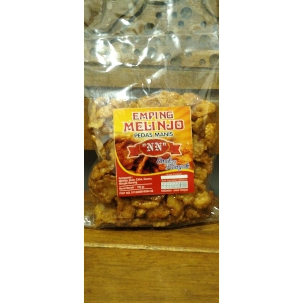 

Emping Melinjo Pedas Manis