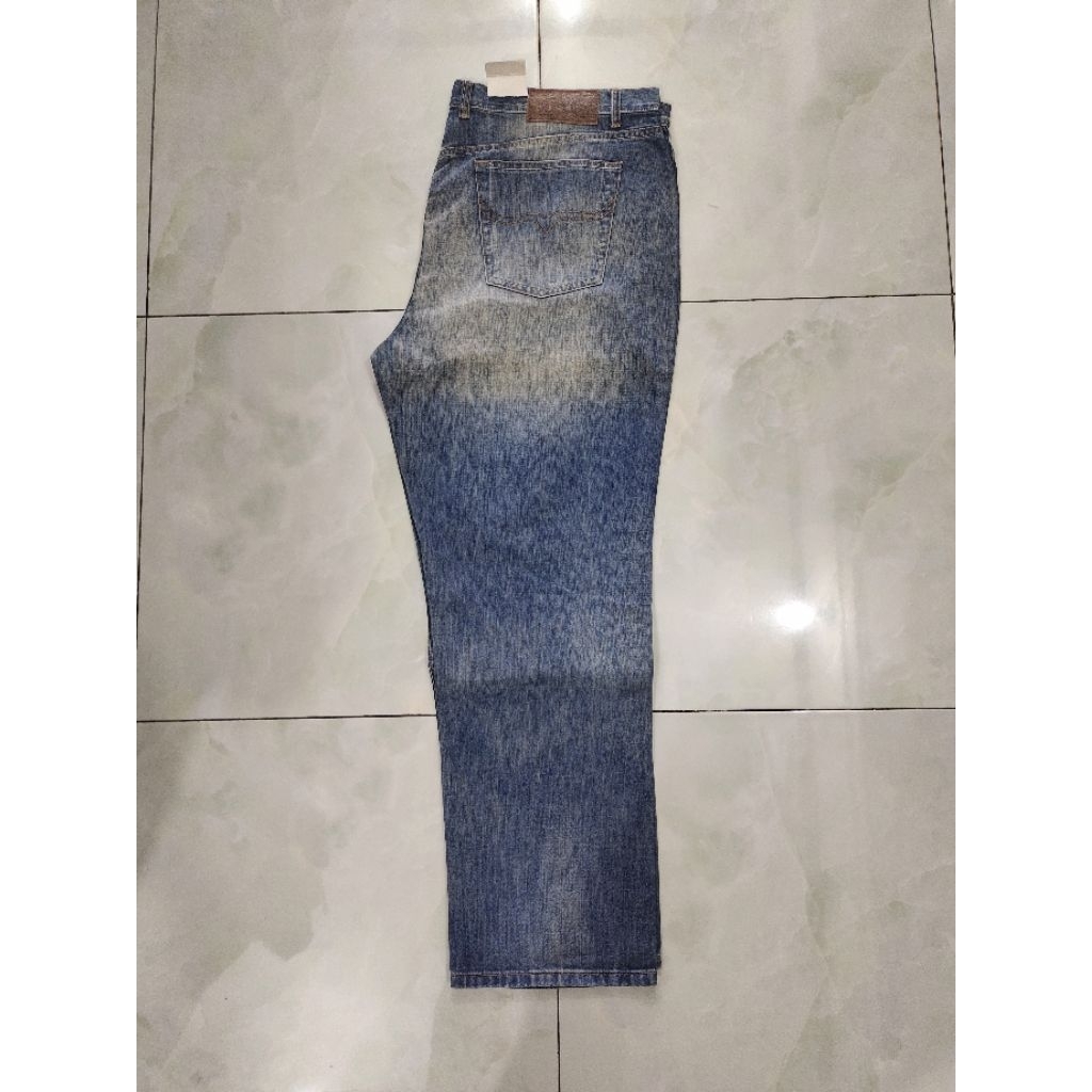 Celana Panjang Pria Denim Hassenda Jumbo UK 42, 100%Original&Murah