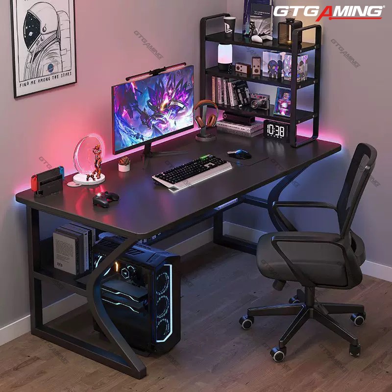 GTGAMING Meja Komputer Meja Gaming Minimalis Modern Meja Laptop Meja Belajar Meja kantor