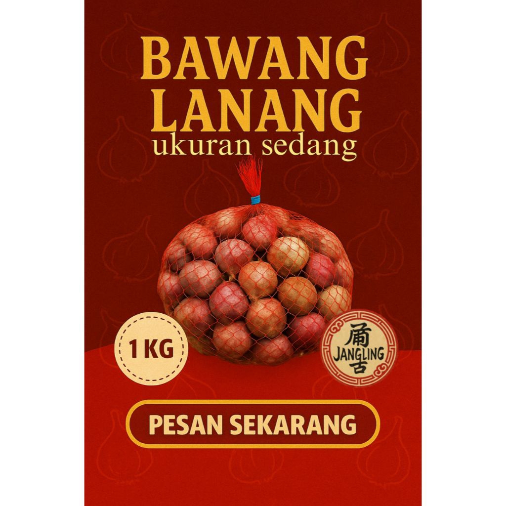 

(Murah)BAWANG LANANG ukuran sedang