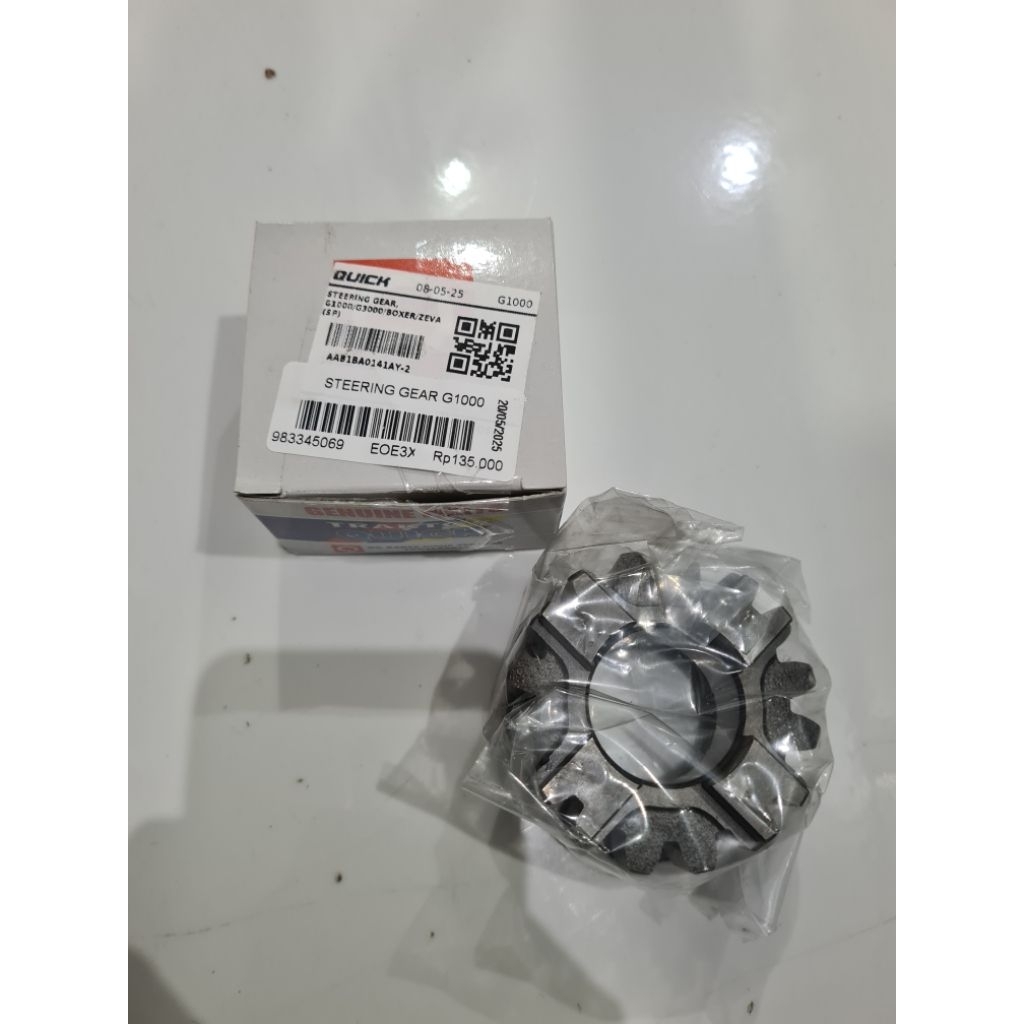 Steering Gear Traktor G1000,G1000 Boxer,G3000,Zeva / Gigi Kopling / Gigi Belok Steering Gear Traktor