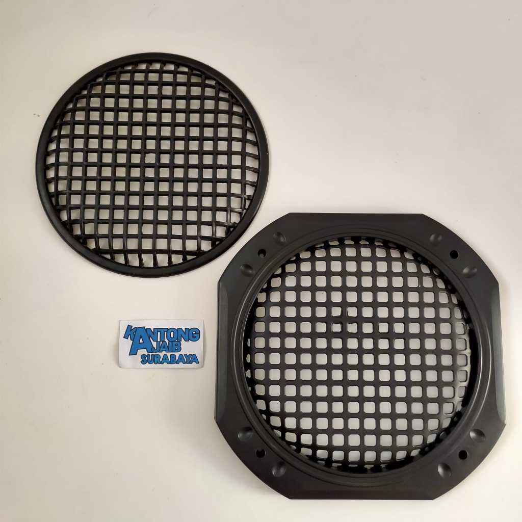 Grill Speaker Kotak 8" Cover Speaker 8 inch Ram Grill Speaker Tutup Grill Speaker 8 inch Pigura Gril