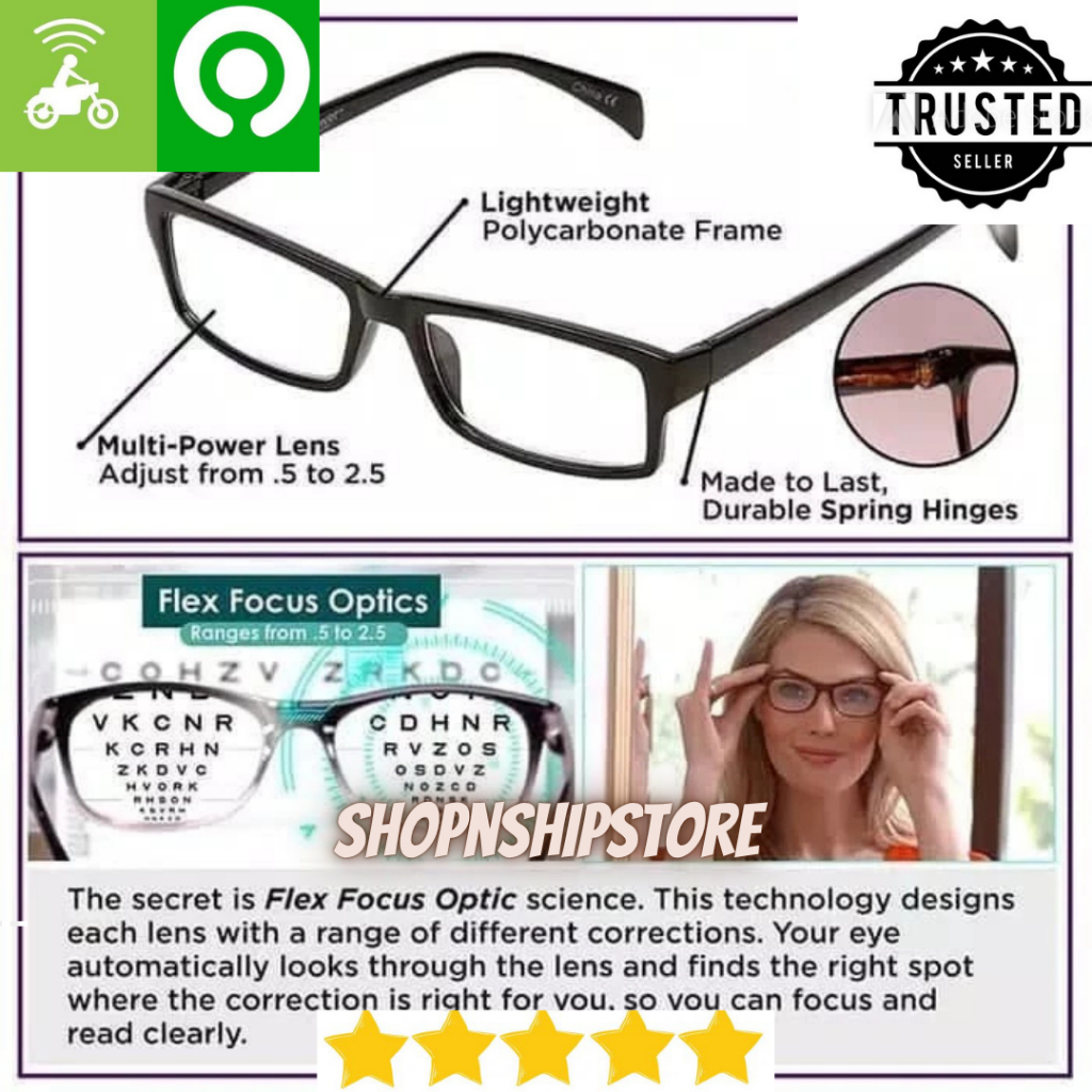 Kacamata Fokus Otomatis | Kacamata Baca Yang Bisa Fokus Otomatis Kacamata Plus Minus