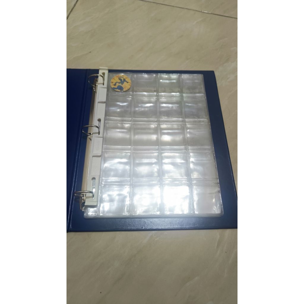 Binder Koin / Album Koin / Album Tazos bisa refill