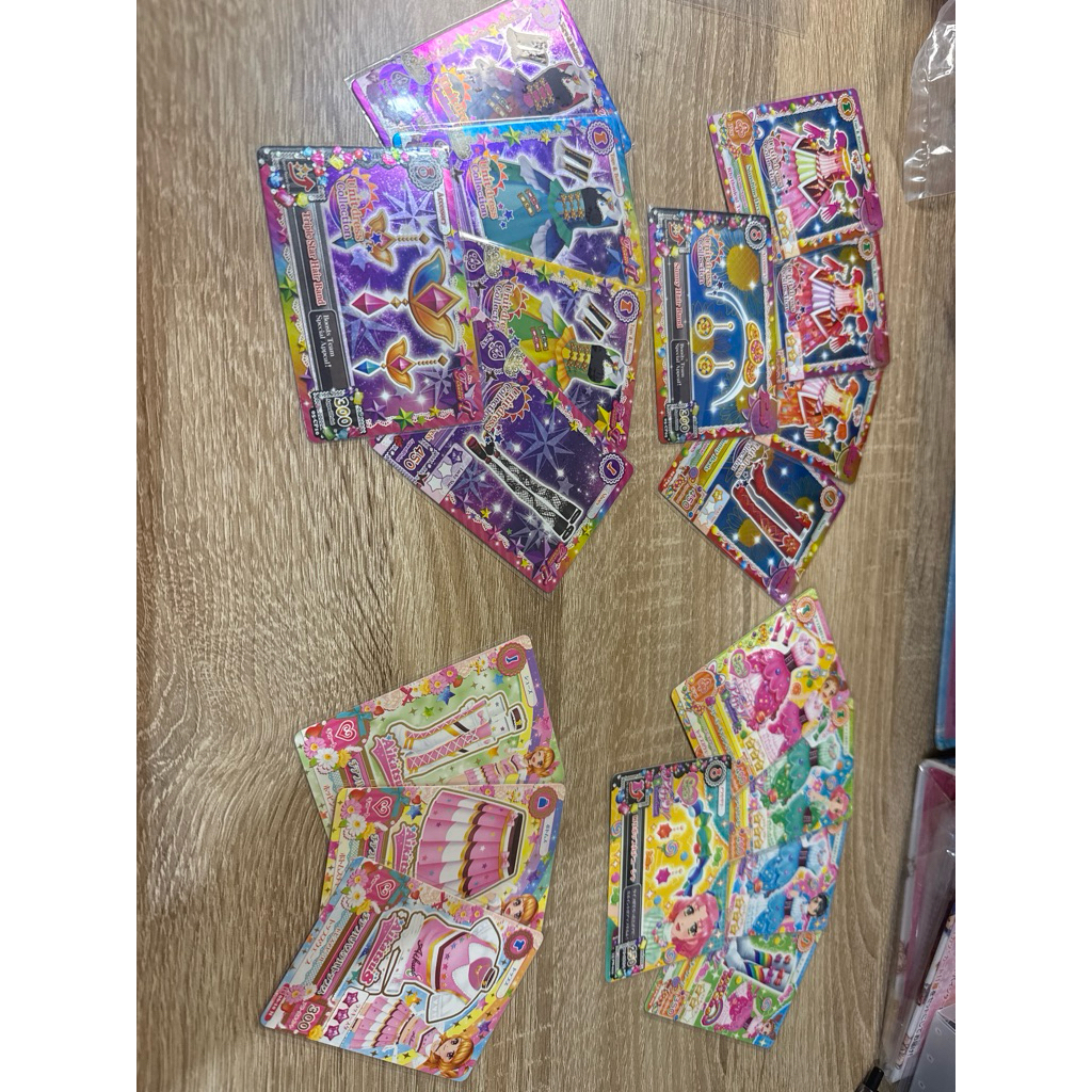 Aikatsu Trio Unit Dress Soleil Tristar PowaPowaPuririn Ichigo Aoi Ran Mizuki Kaede yurika Sakura Oto