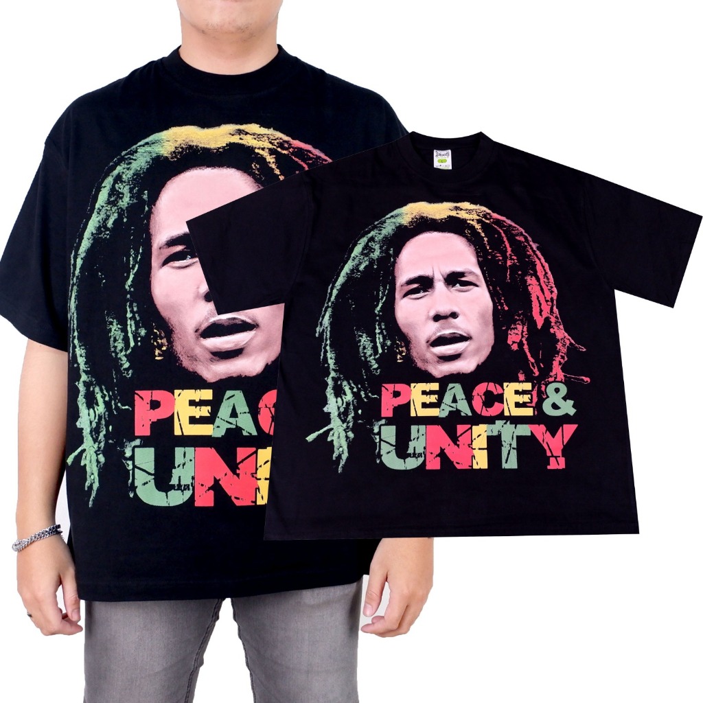 BIG OVERSIZE T-SHIRT BOB MARLEY FACE YHBOOTLEG