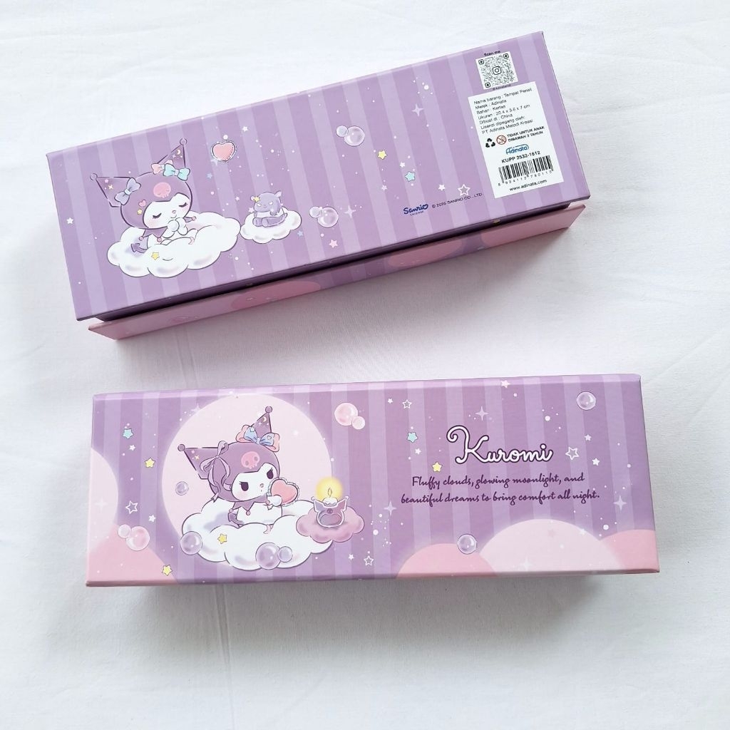 

Kuromi Paper Pen Case, Stiker DIY Adinata / Tempat Pensil / DIY / Perlengkapan Sekolah 2532-1612