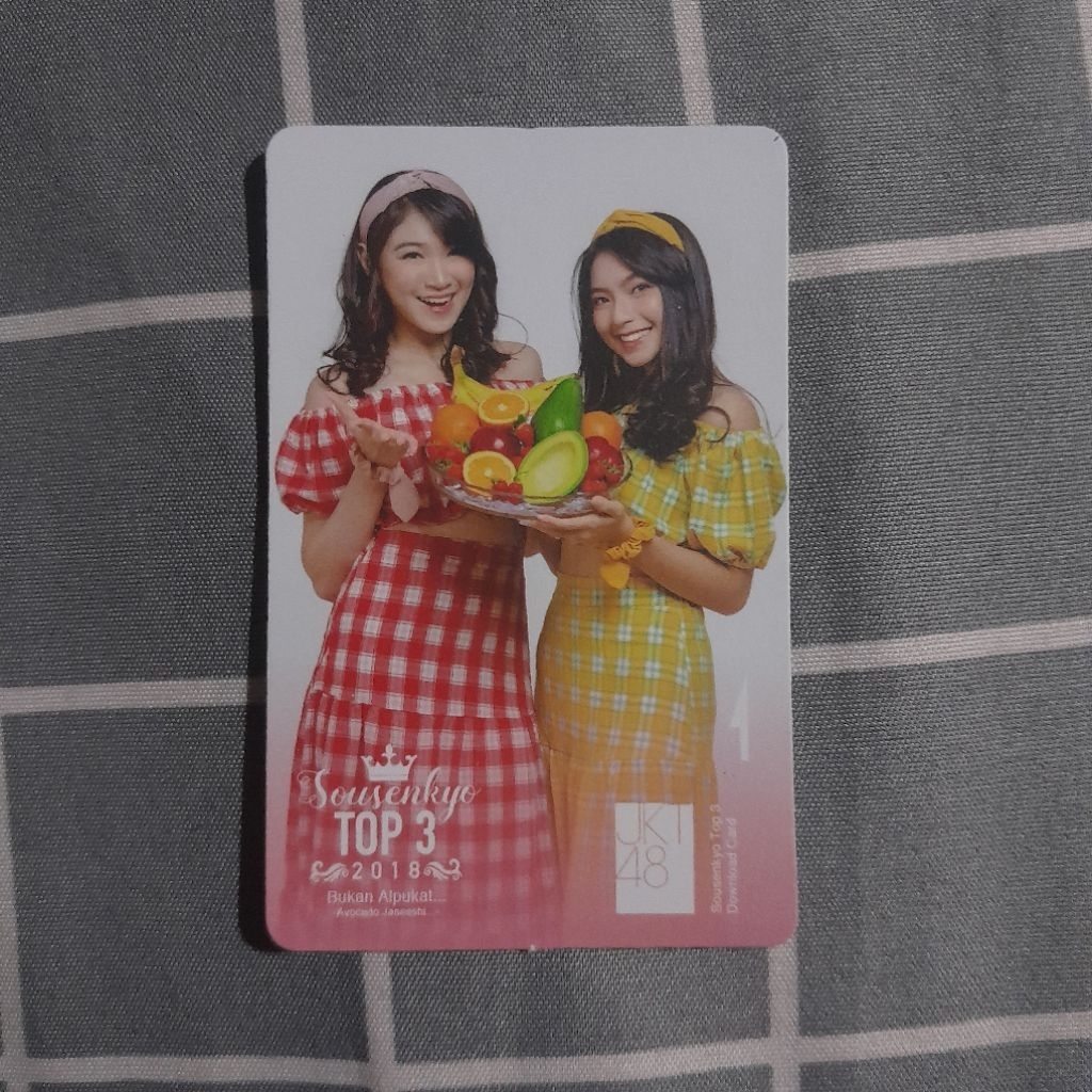 Music Card Shani & Gracia Bukan Alpukat JKT48 OFC
