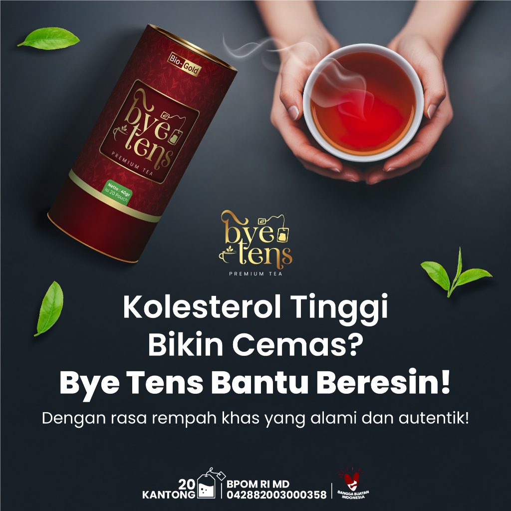 

Bye Tens - Darah Tinggi | Ramuan Rempah,Mengkudu,Seledri & Daun Teh Obat Hipertensi Halal BPOM