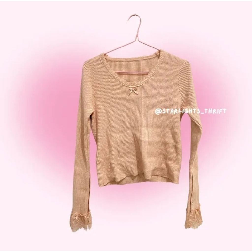 PRELOVED top fit body coquette