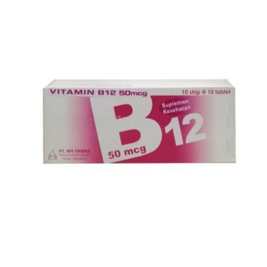 vitamin b12 50mcg box