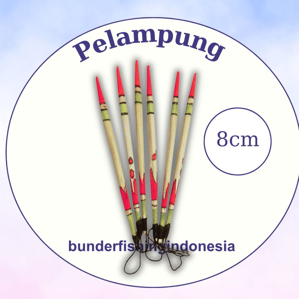 Pelampung Pancing Ikan Pelampung Jarum 8cm