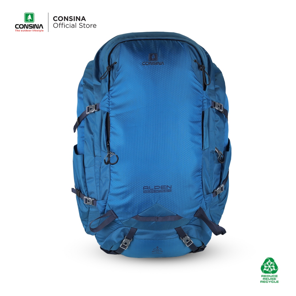 CONSINA ALPEN RANSEL GUNUNG | HIKING OUTDOOR TRAVEL 50L