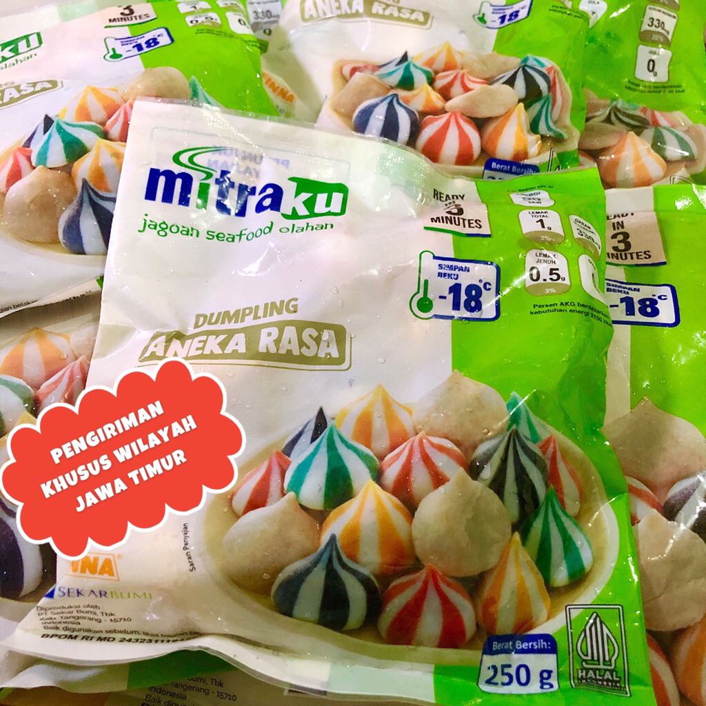 

Mitraku Dumpling Aneka Rasa 250Gr