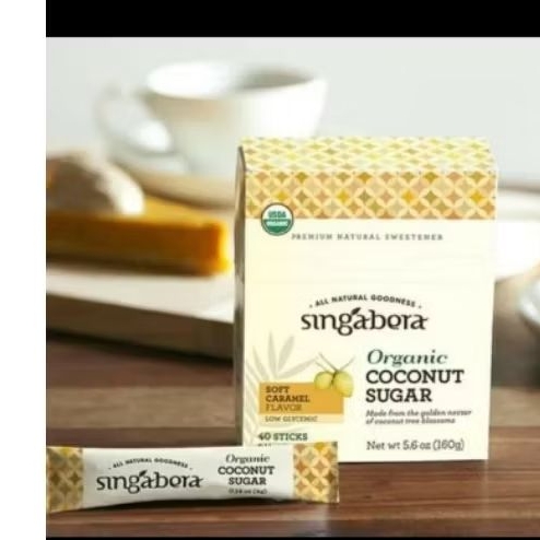 

Singabera Coconut Sugar Box ( 40 stick ) satu paket isi 2 box