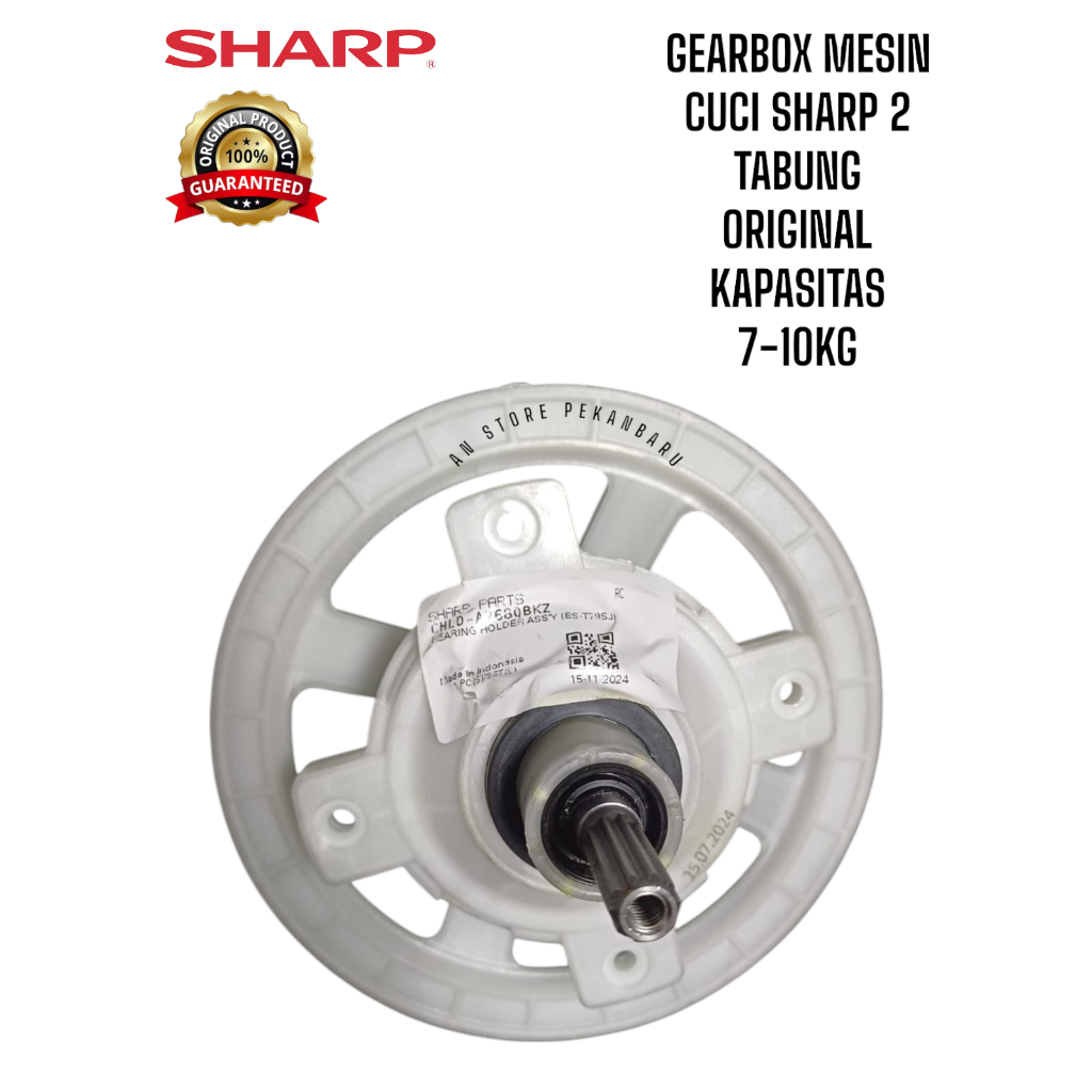 Gearbox Mesin Cuci Sharp Original Kapasitas 7kg-10kg