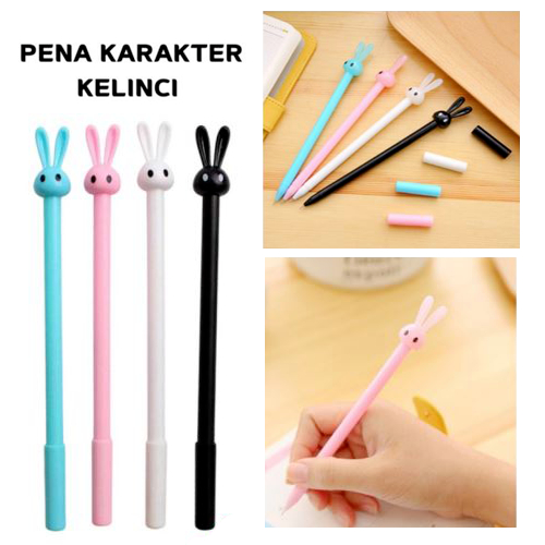 

Pulpen Pena Bentuk Karakter Kepala Kelinci Bolpen Karakter Bunny Lucu Unik Pulpen Karakter Gel Imut Pulpen Gel Pena Murah