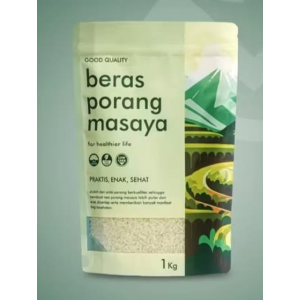 

Masaya Beras Porang 1kg Instant Konjac Rice Mudah & Praktis exp 2026
