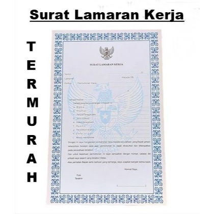 

Surat Lamaran Kerja / Kertas CV Lamaran Kerja / Termurah / Kertas Lamaran Kerja