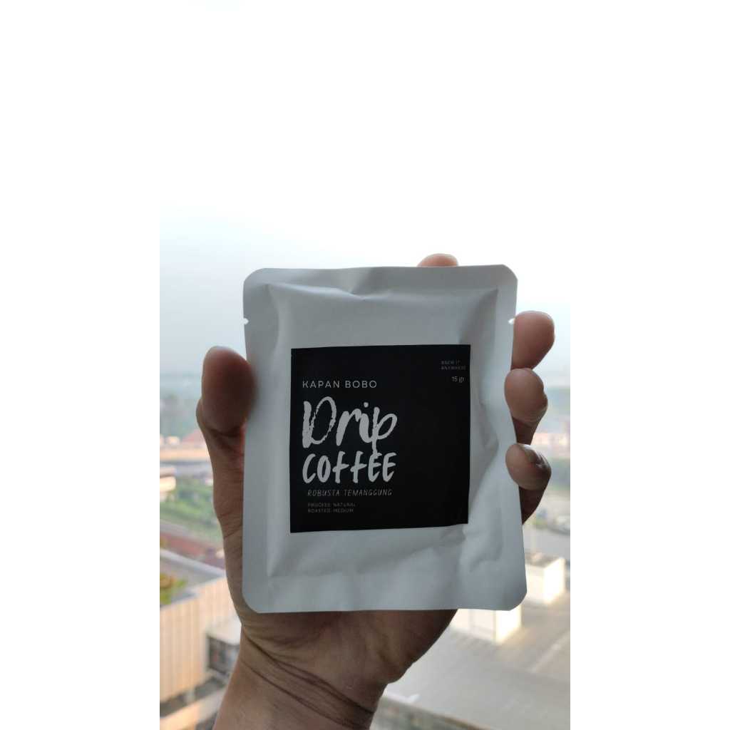 

DRIP BAG COFFEE ROBUSTA TEMANGGUNG,BALI,LAMPUNG PIE BERRY