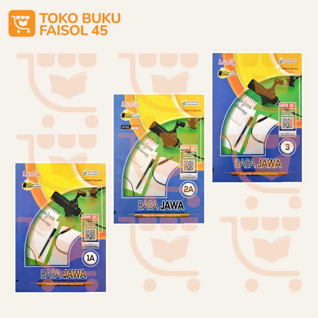 LKS Bahasa Jawa Timur SMA MA SMK MAK Kelas 10 11 12 Putra Nugraha - Lantip - Kurikulum Merdeka