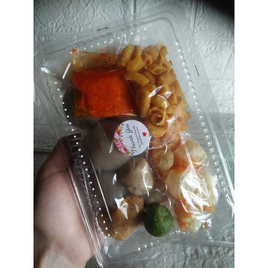 

Cilok isi Ayam/bawang goreng/polos (Cilok instan & refil cilok)