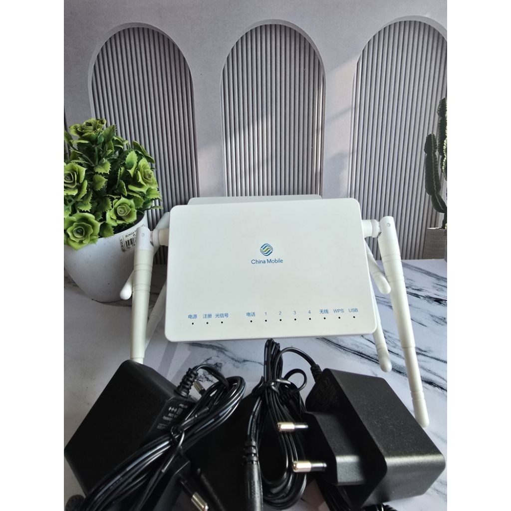 MODEM ZTE XPON F663V9 PORT BIRU