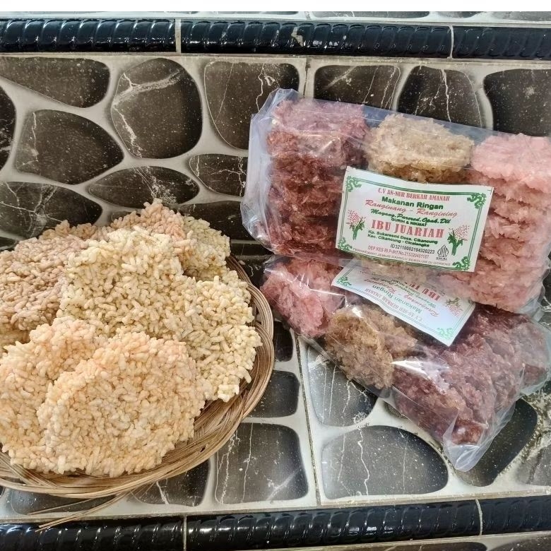 

Rengginang Mentah/Mix Rasa/gurih terasi,manis,pedas/27keping