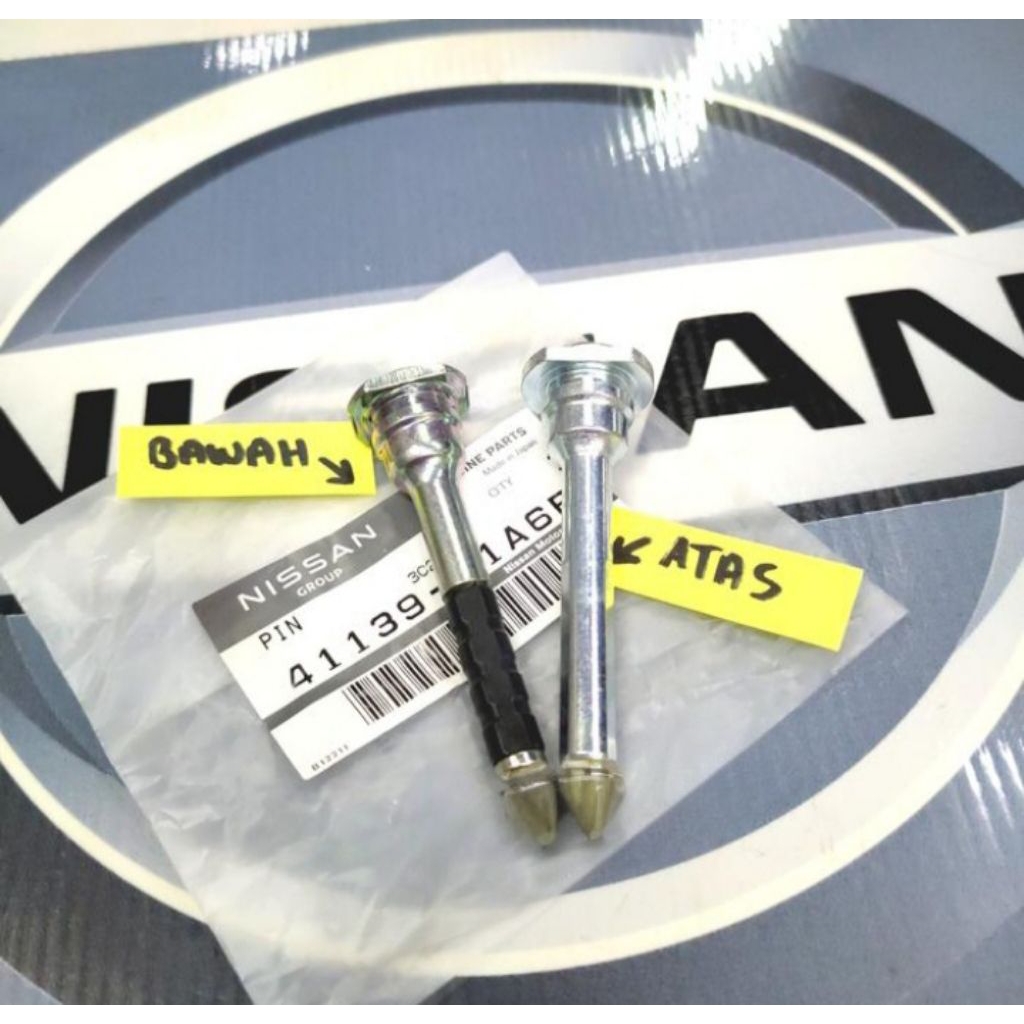 HM - Pin Baut Caliper / Pen Kaliper Rem Grand Livina L10 March Original - BAWAH