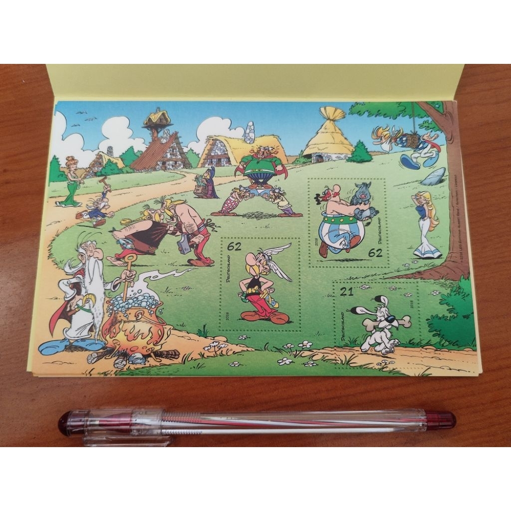 

Perangko France seri Asterix the gaul