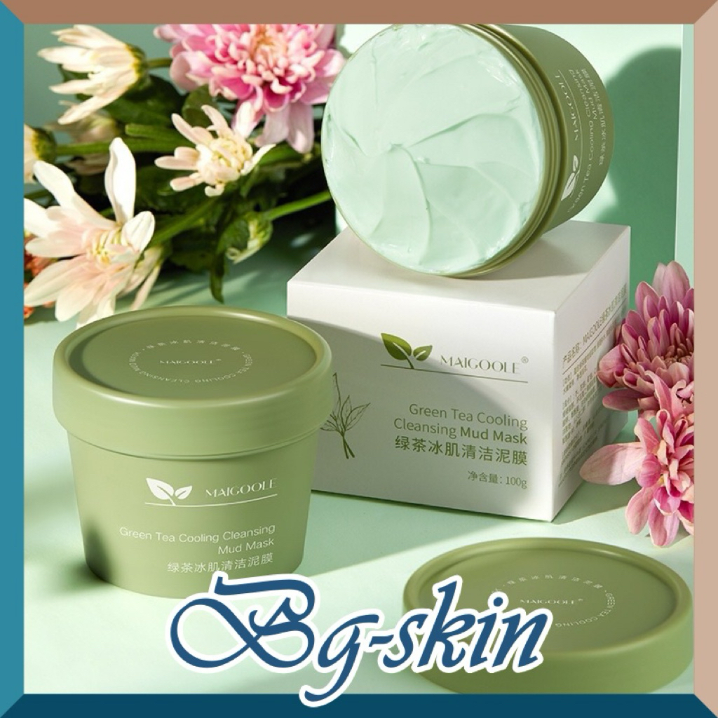 bgskin bukittinggi- Maigoole Green Tea Clay Mask