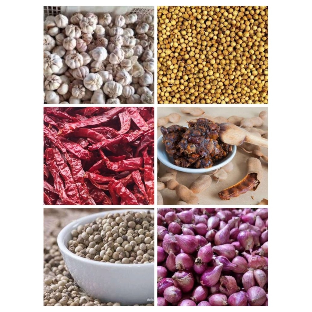 

paket hemat 21.000 dapet 6 macam bumbu dapur