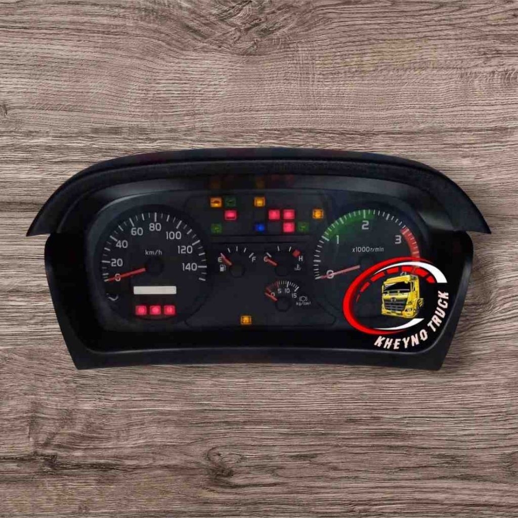 Speedometer Hino Louhan FM/FL/FG/SG 210/235/260 PS/TI Original - HITAM
