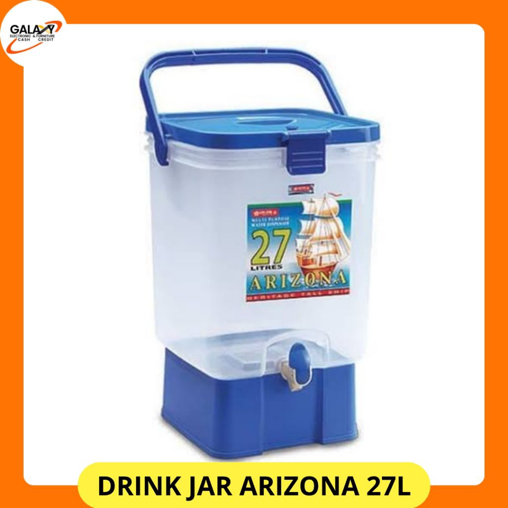 Drink Jar Arizona 27Liter D-27 Tempat Air Lions Star Tempat Teh Poci kran