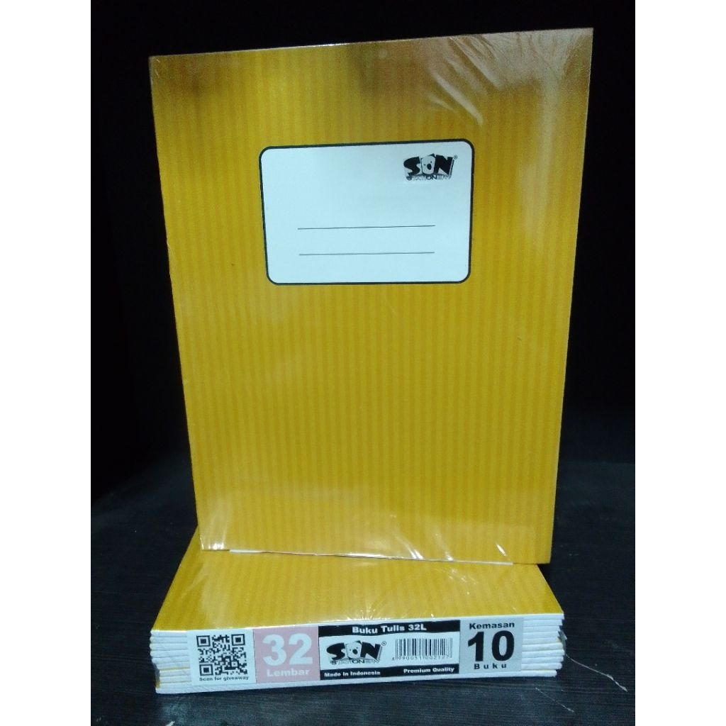 

(10 PCS) BUKU TULIS SON ISI 32LEMBAR PACK