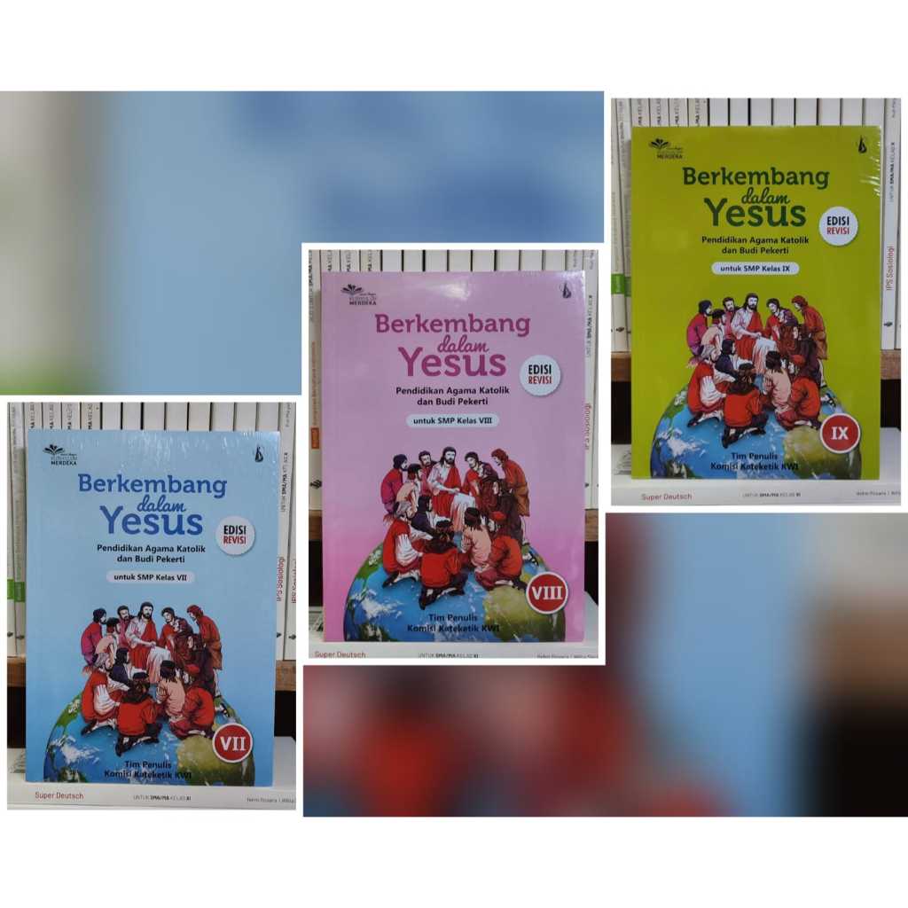 Buku Pendidikan Agama Katolik SMP Kanisius Kurikulum Merdeka
