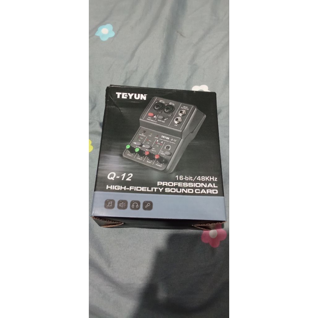 TEYUN Q-12 Sound Card USB Mini Portable