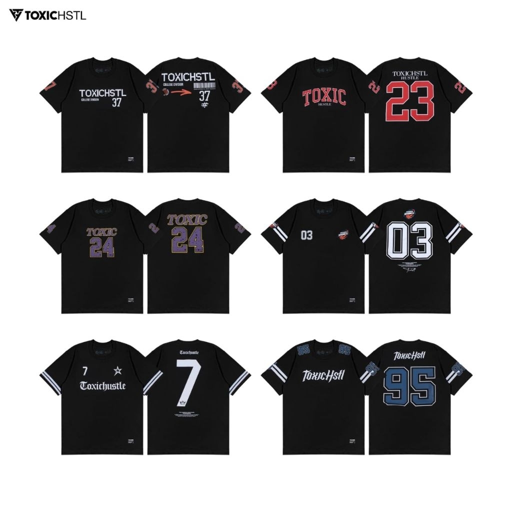 Kaos Toxic oblong pria//ukuran standar