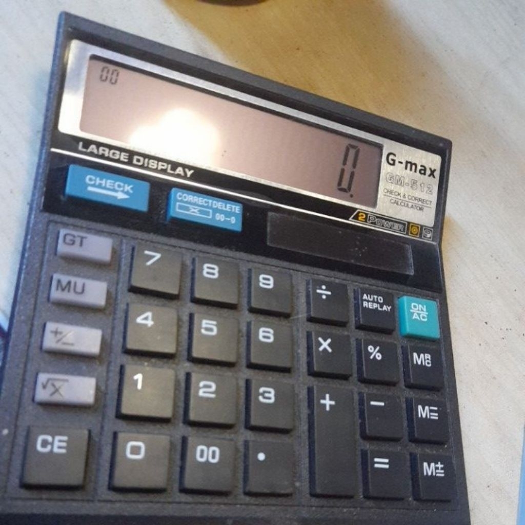 

prelove kalkulator g max gm-512 bekas