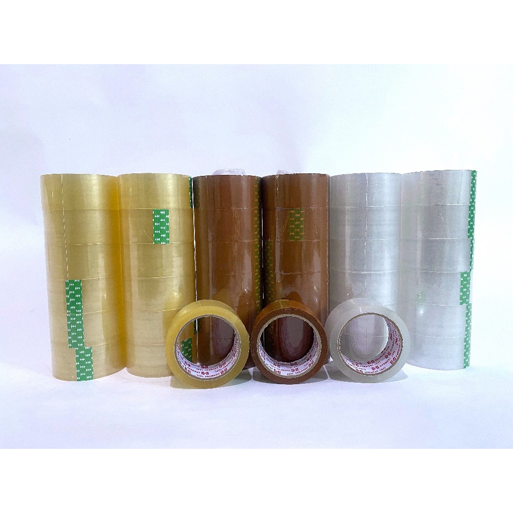 

Isolasi Packing 45mm x 100Y Warna Coklat Bening | Slop Isi 6 Roll