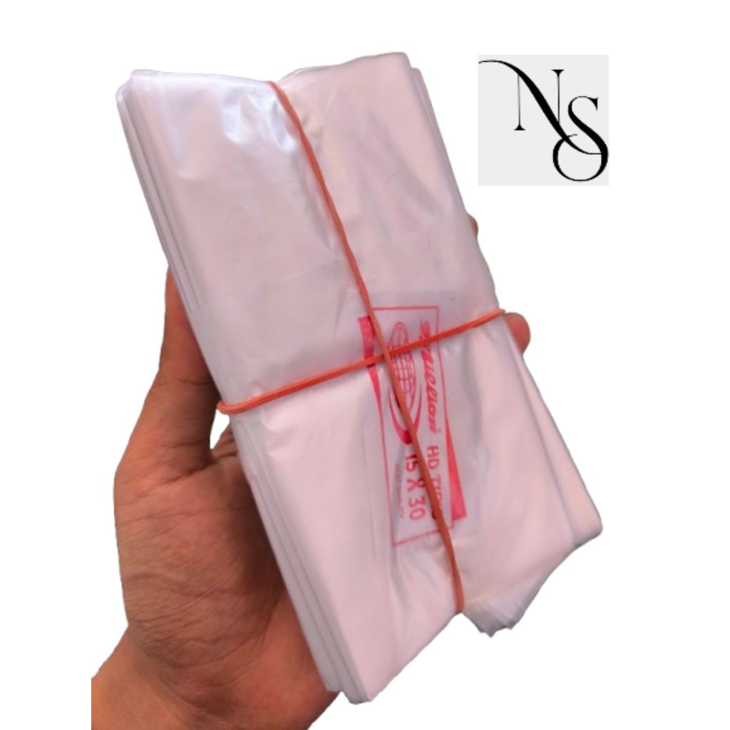 Plastik Buram Ukuran 15x30