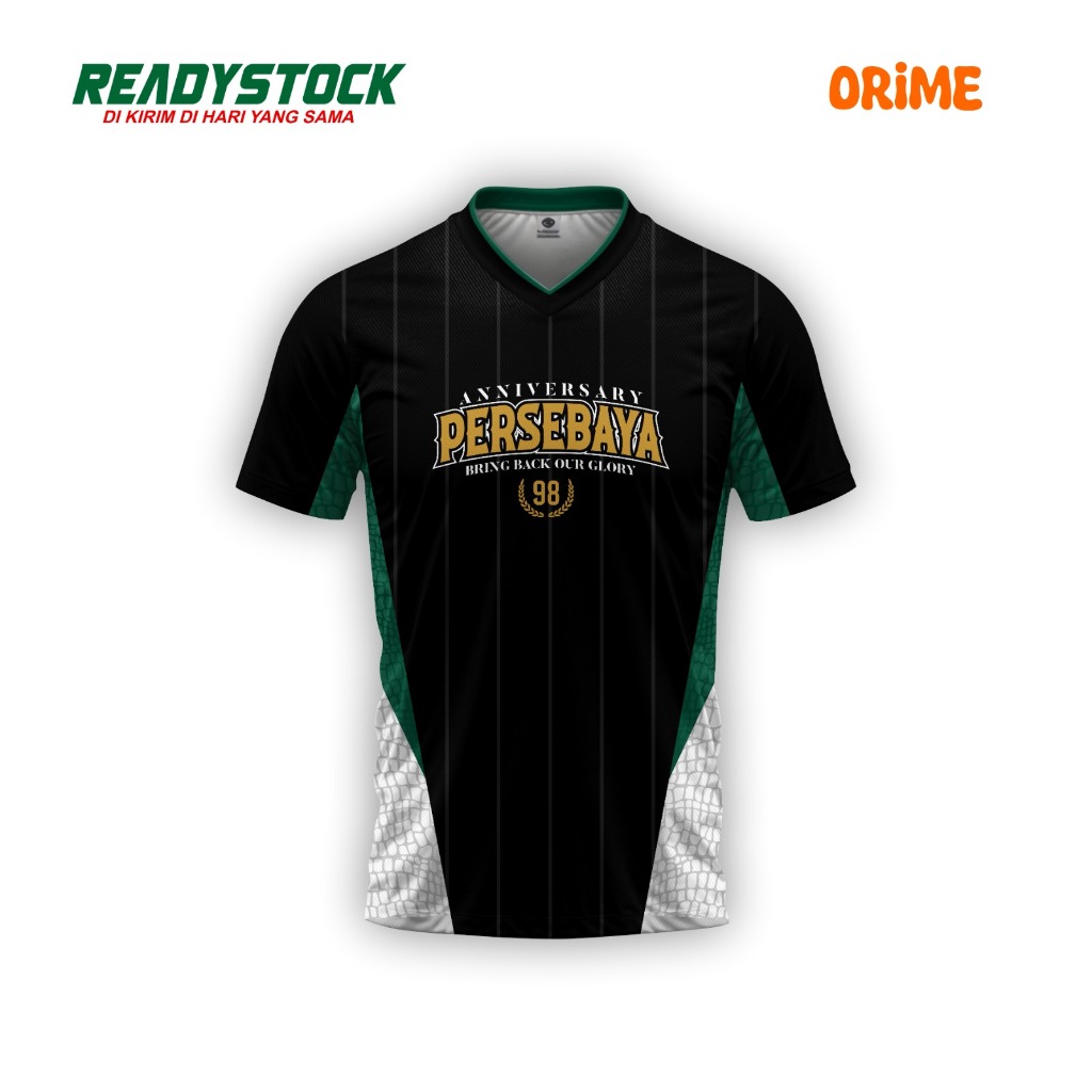 {ORIME} Jersey Anniversary Persebaya 98|JerseyPersebaya|JerseyCowo|JerseySepakBola|JerseyCewe